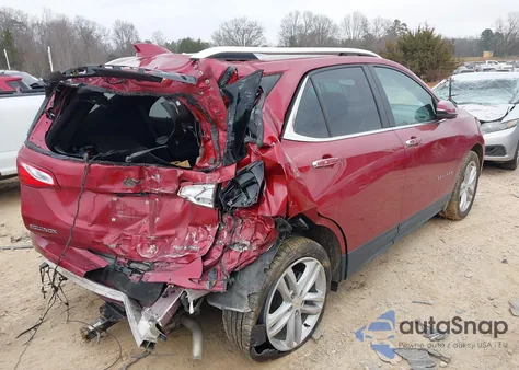 2018 Chevrolet Equinox Premier from USA, damaged, VIN 2GNAXVEV3J6236286